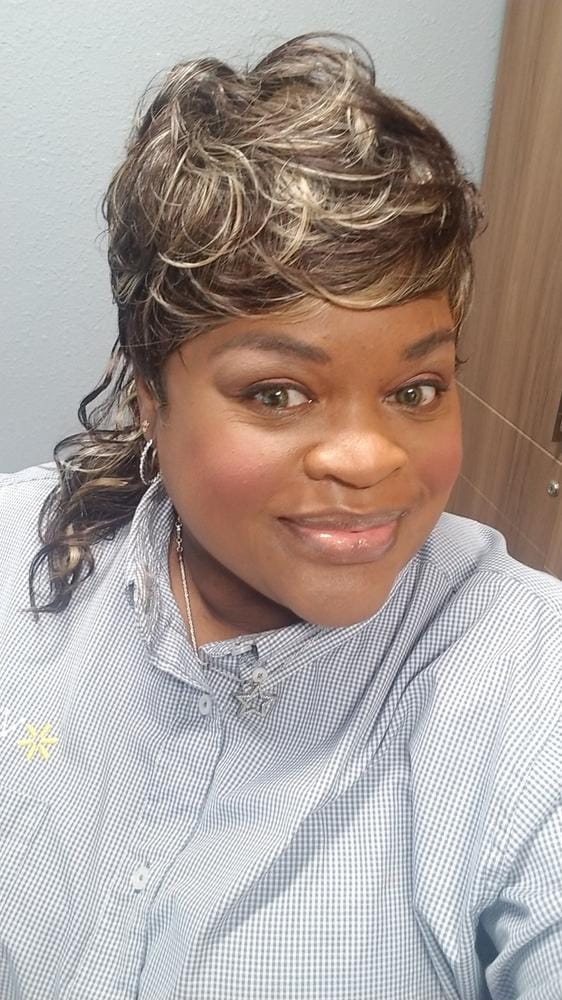 Customer photo review of Zury Sis Mullet Style Synthetic Hair Full Wig - MULL