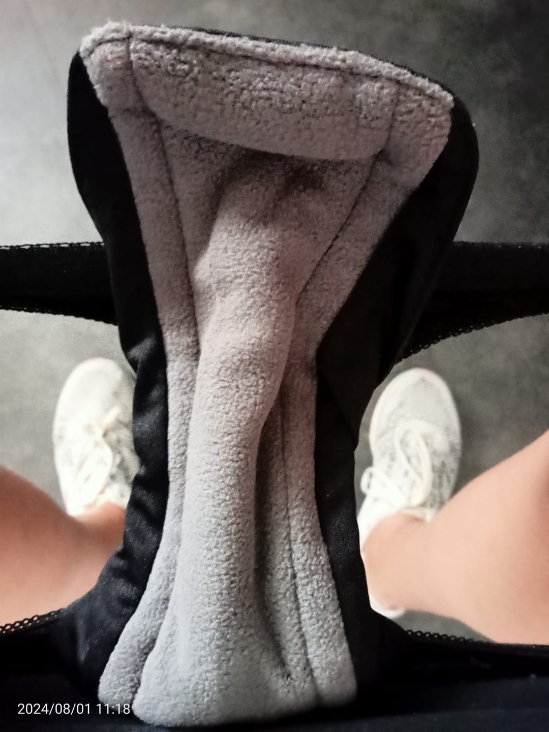 Customer photo review of Protection réutilisable d'incontinence