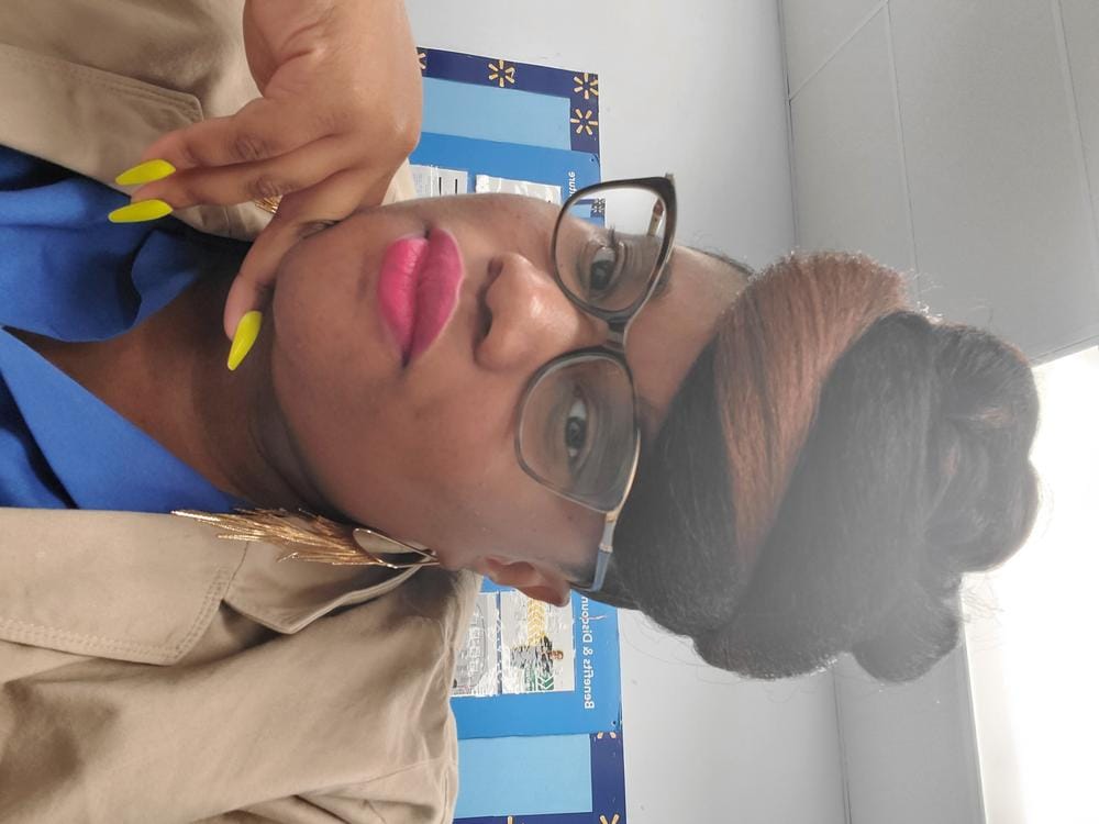 Customer photo review of Bobbi Boss Synthetic Infinity Ponytail Braided Lace Front Wig - MLF399 AMEY