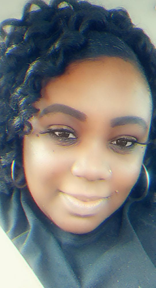 Customer photo review of Sensationnel Instant Weave Curls Kinks & CO Synthetic Half Wig MONEY MAKER