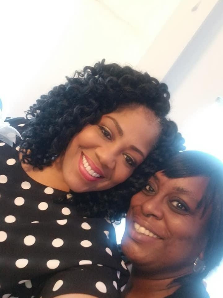Customer photo review of Freetress Braid 2X Wand Curl Crochet Braid RINGLET WAND CURL