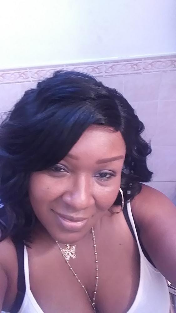 Customer photo review of Freetress Equal Invisible L Part Synthetic Hair Wig - CHASTY