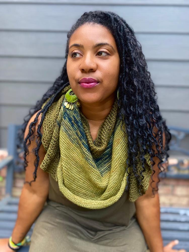 Customer photo review of Freetress Synthetic Crochet Braid - BOHO HIPPIE LOC 20"