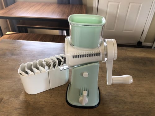 Customer photo review of 5 in 1 Gourmet Cheese Grater