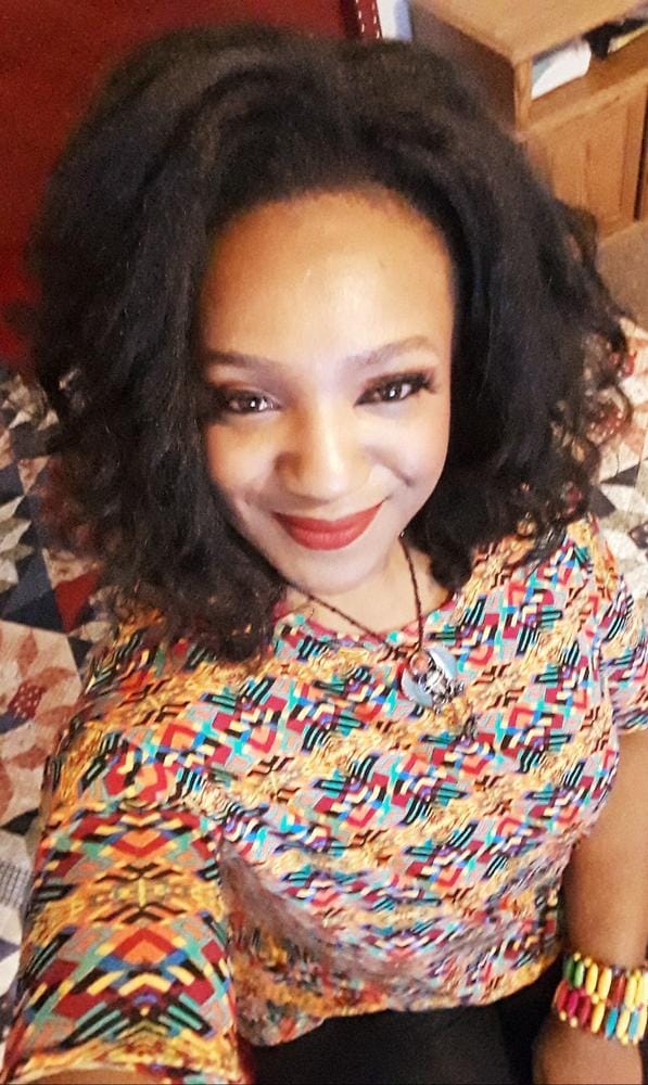 Customer photo review of Sensationnel Instant Weave Curls Kinks & CO Synthetic Half Wig - BOSS LADY/TOP LADY