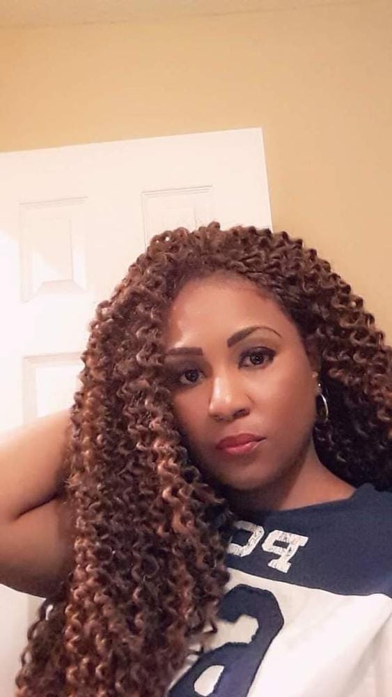 Customer photo review of Freetress Equal Synthetic Hair Full Wig - CHARLIE