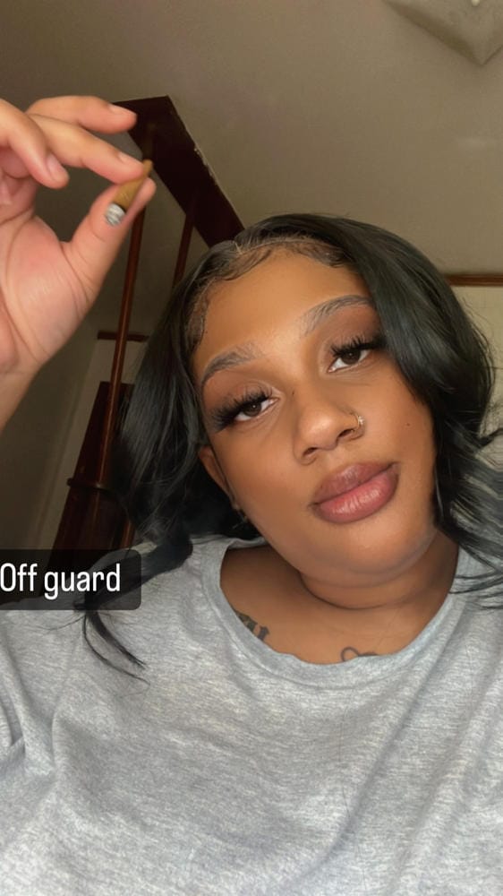 Customer photo review of Sensationnel Butta Lace Synthetic Hair HD Lace Wig - BUTTA UNIT 20