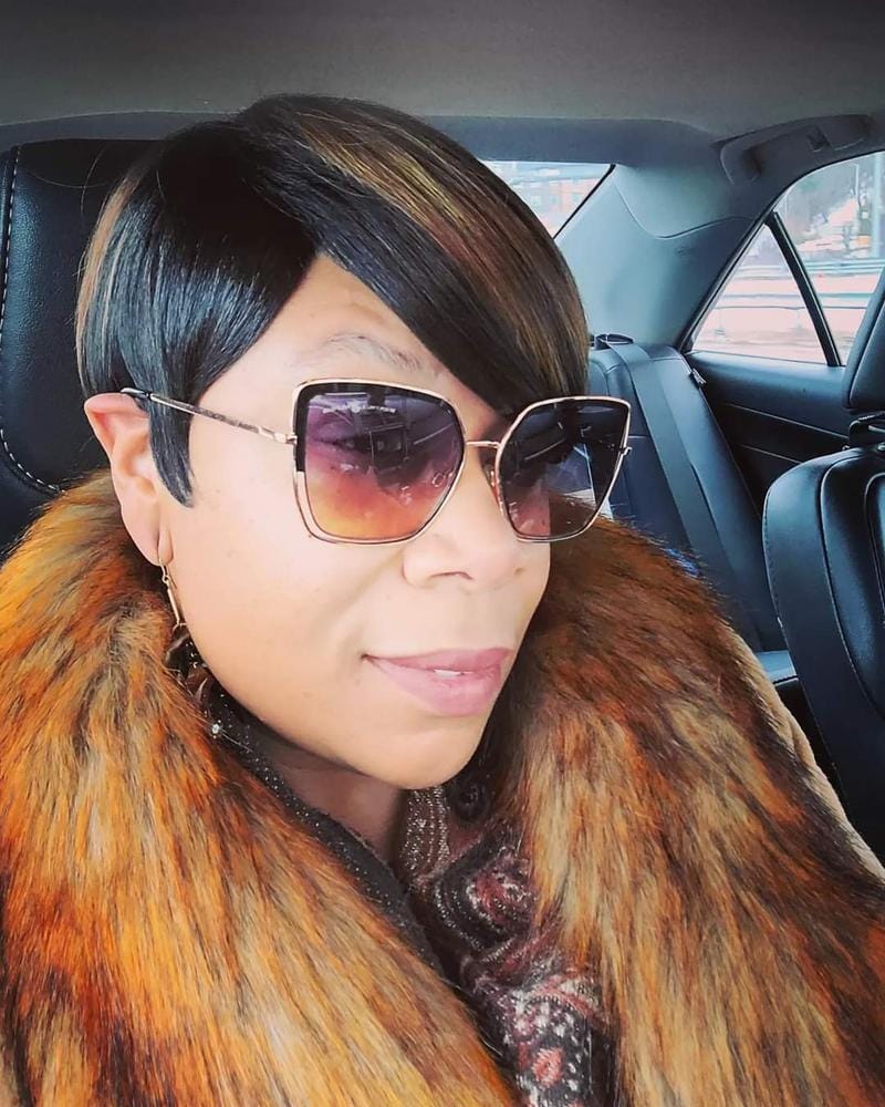 Customer photo review of Freetress Equal Synthetic Hair Full Wig - CHARLIE