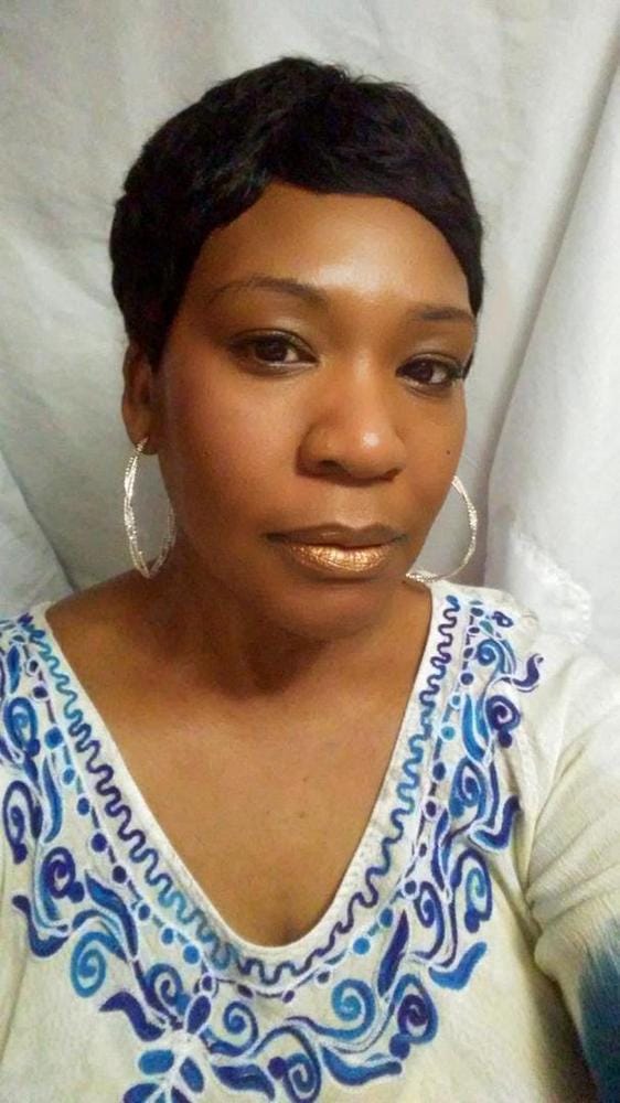 Customer photo review of Outre Human Hair Wig DUBY PIXIE