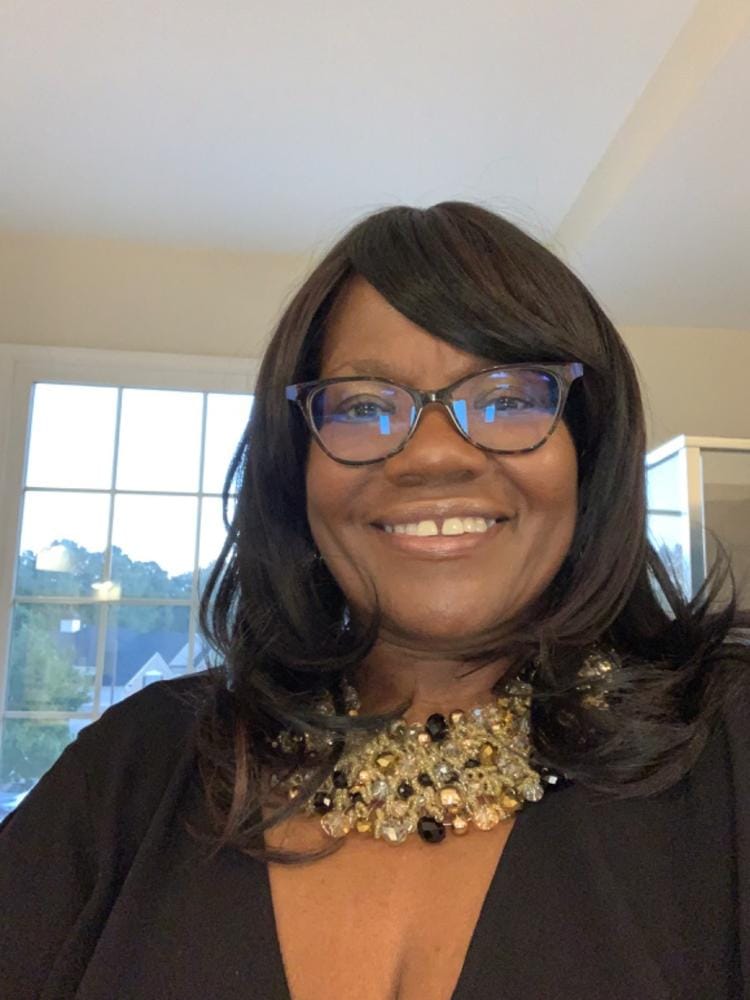 Customer photo review of Vivica A Fox Pure Stretch Cap Wig BRIE
