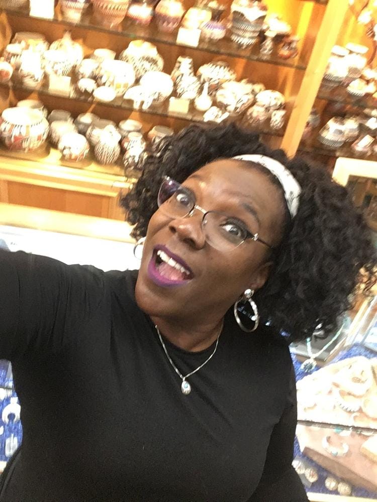 Customer photo review of Freetress Braid 2X Wand Curl Crochet Braid RINGLET WAND CURL