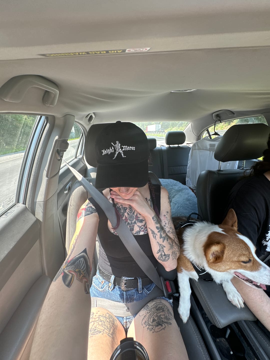 Customer photo review of Knight Mares Dad Hat