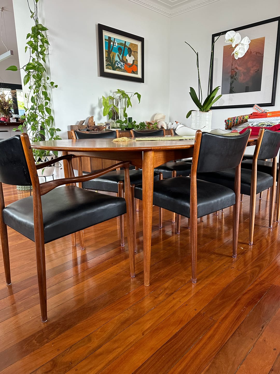 Customer photo review of Groovy 2.0 Chair Leg Protectors - 32x Pack