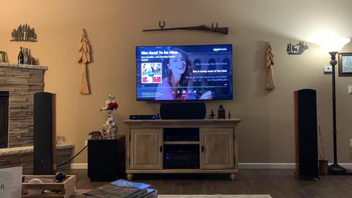 Customer photo review of Verus V6T 3-Way Dual 6.5" Tower/Floorstanding Speaker