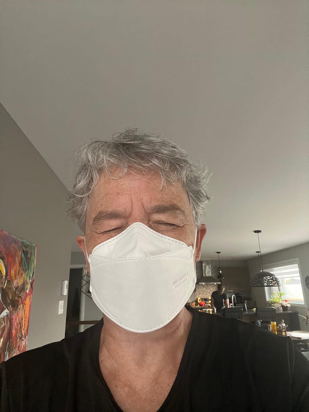 Customer photo review of N95 Respirator Face Mask Made in Canada (Regular)
