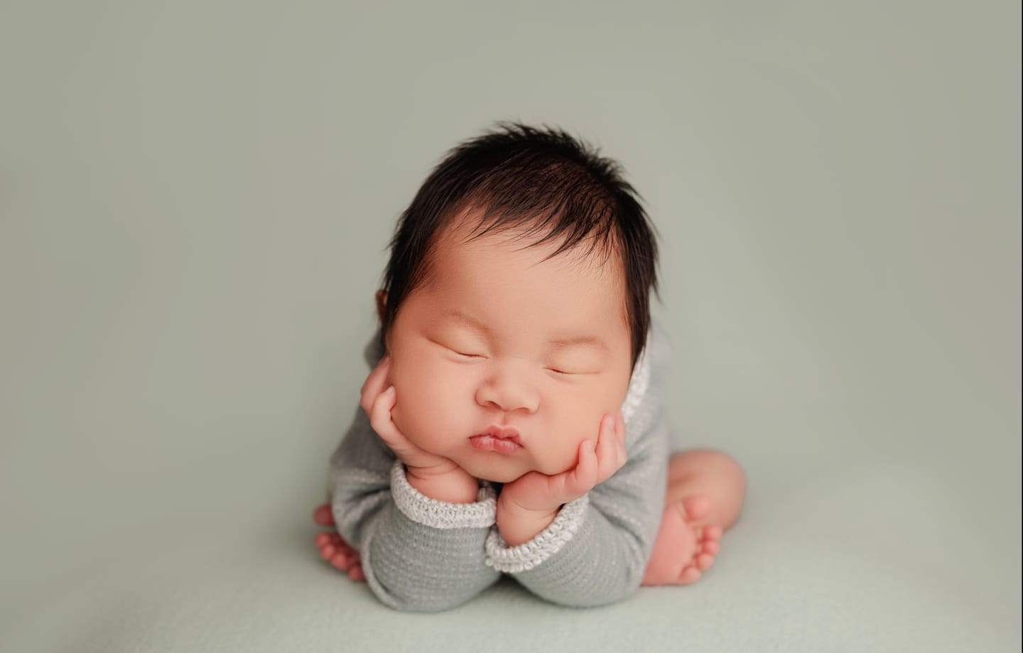 Customer photo review of Evoto AI Newborn Presets by Jessica G. Photography