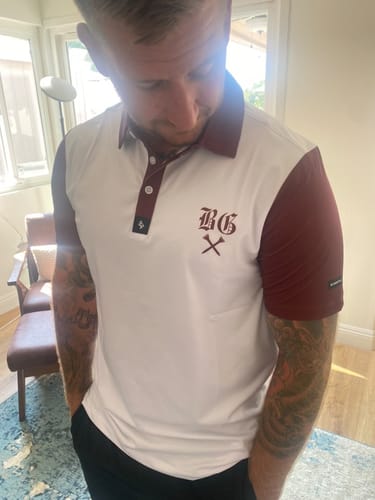 Customer photo review of BG - White/Red