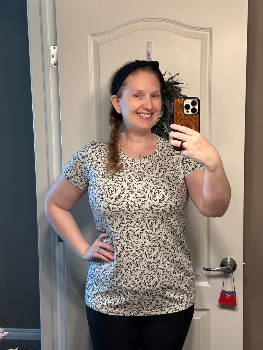 Customer photo review of *Freshly Baked* Crew Tee