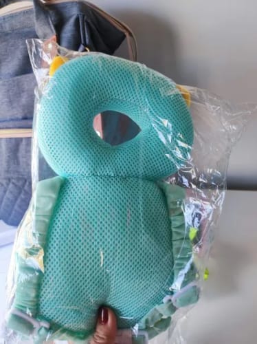 Customer photo review of Baby Head Protector Backpack Pillow For Kids