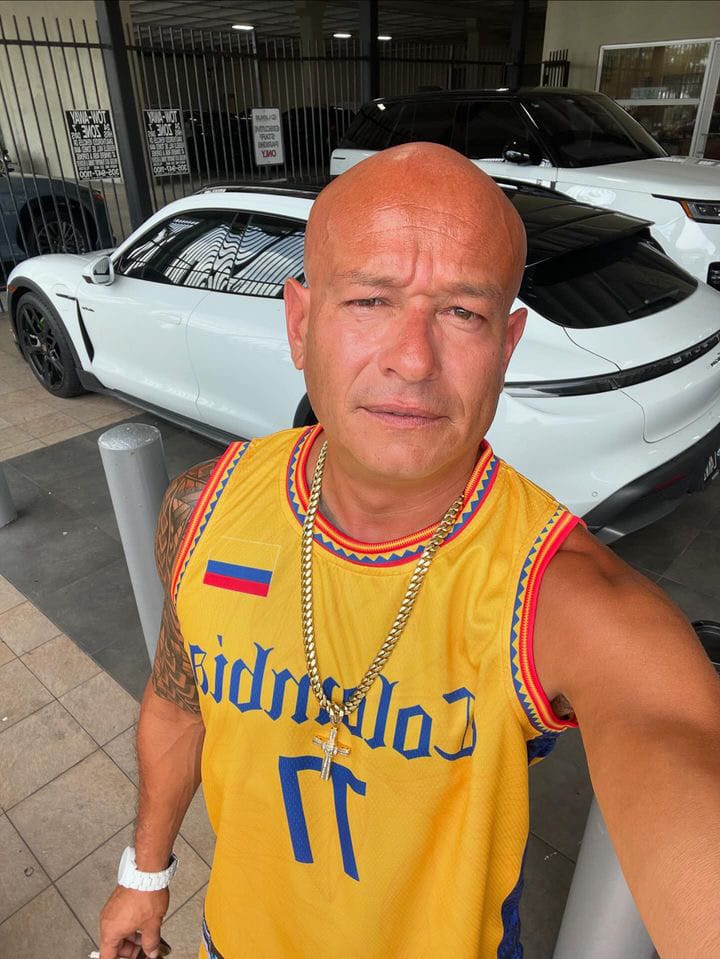 Customer photo review of Colombia Custom Basketball Jersey