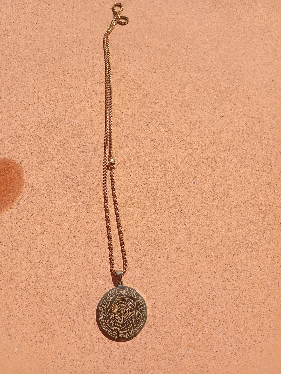 Customer photo review of Pendentif Sceau des 7 Archanges