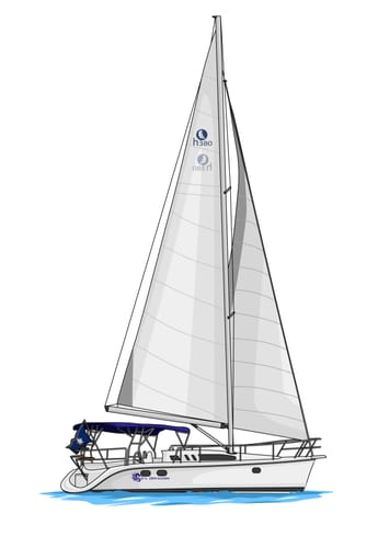 Customer photo review of Custom Digital Boat Artwork