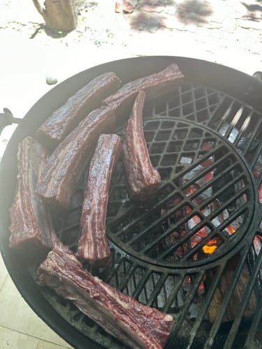 Reseña con foto de un cliente sobre Costillas Short Ribs