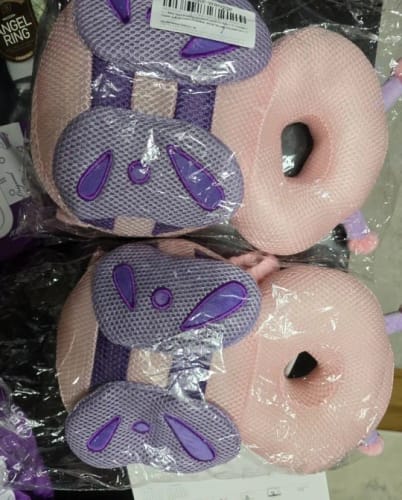 Customer photo review of Baby Head Protector Backpack Pillow For Kids