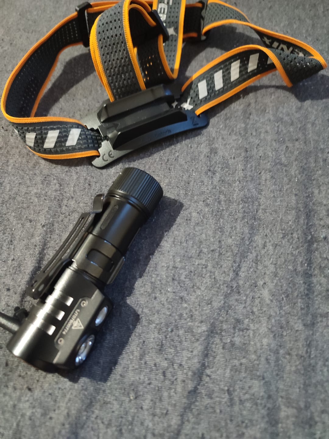 Customer photo review of Fenix HM71R - 2700 lumens - Rechargeable USB-C  - Multifonctions