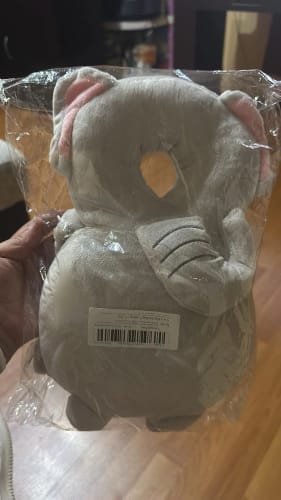 Customer photo review of Baby Head Protector Backpack Pillow For Kids