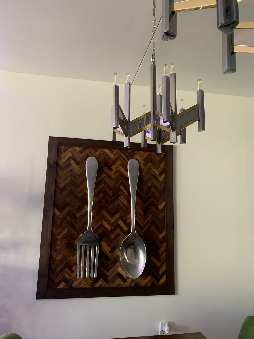 Customer photo review of 3D Natural Herringbone Walnut