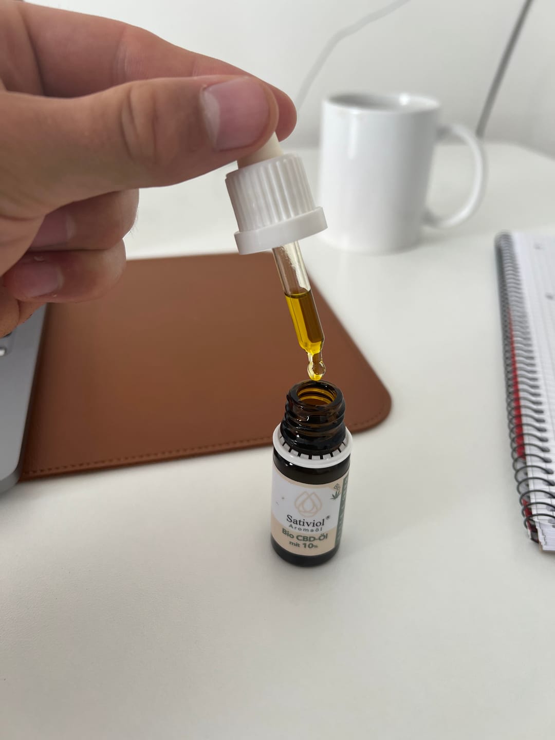 Customer photo review of Sativiol® CBD-Öl 10% Vollspektrum
