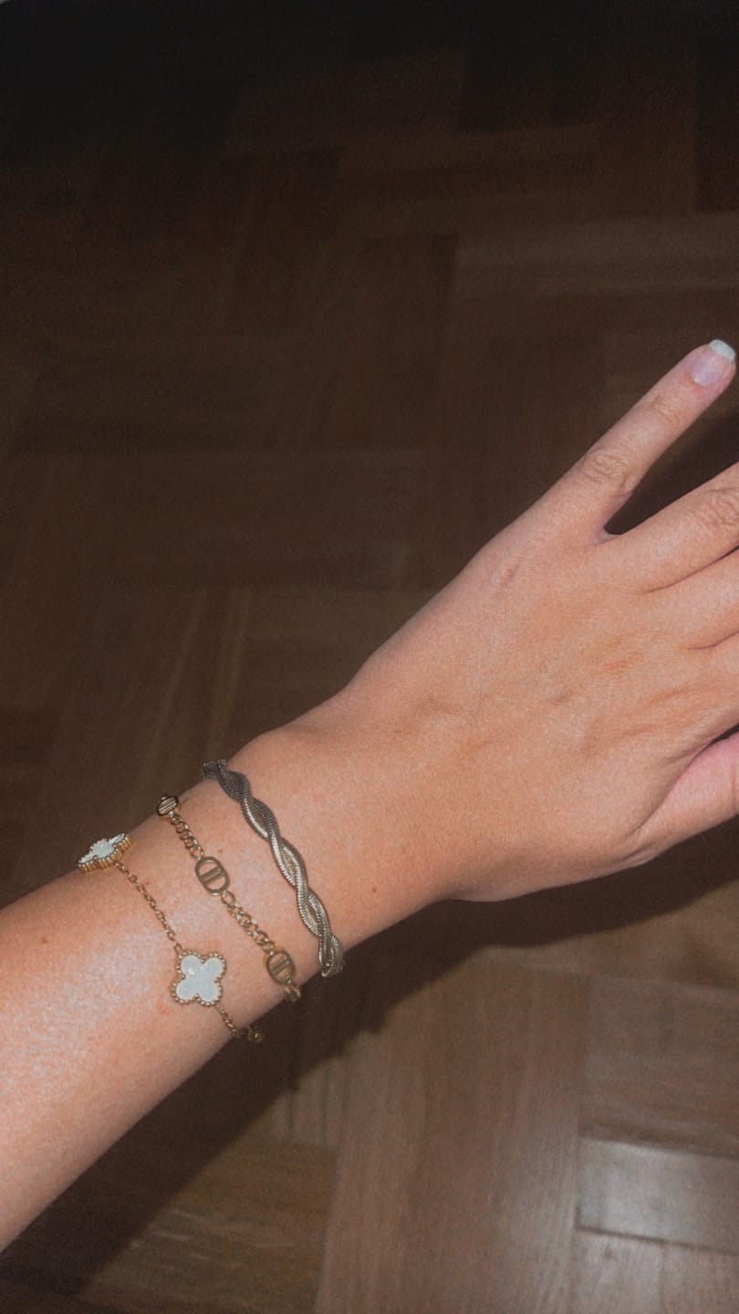 Customer photo review of Five Prestige Armband | 18K vergoldet