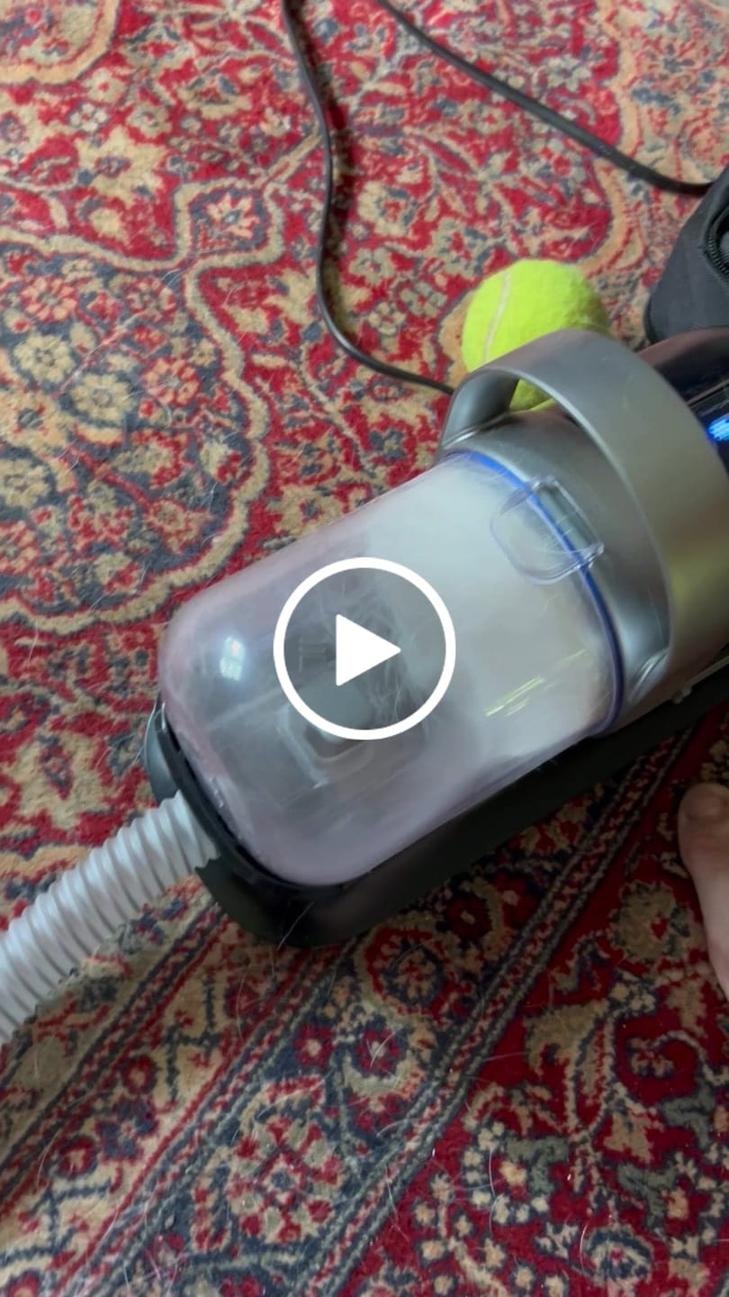 Customer video review of Original Pet Grooming Vacuum Kit