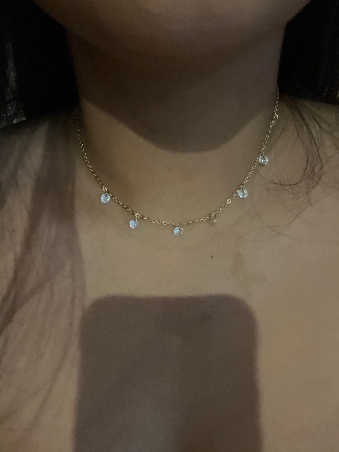 Customer photo review of Lynda Halskette | 18K vergoldet