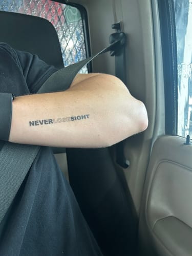 Customer photo review of Create Your Own Tattoo