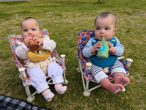 Customer photo review of Willow baby chair V2