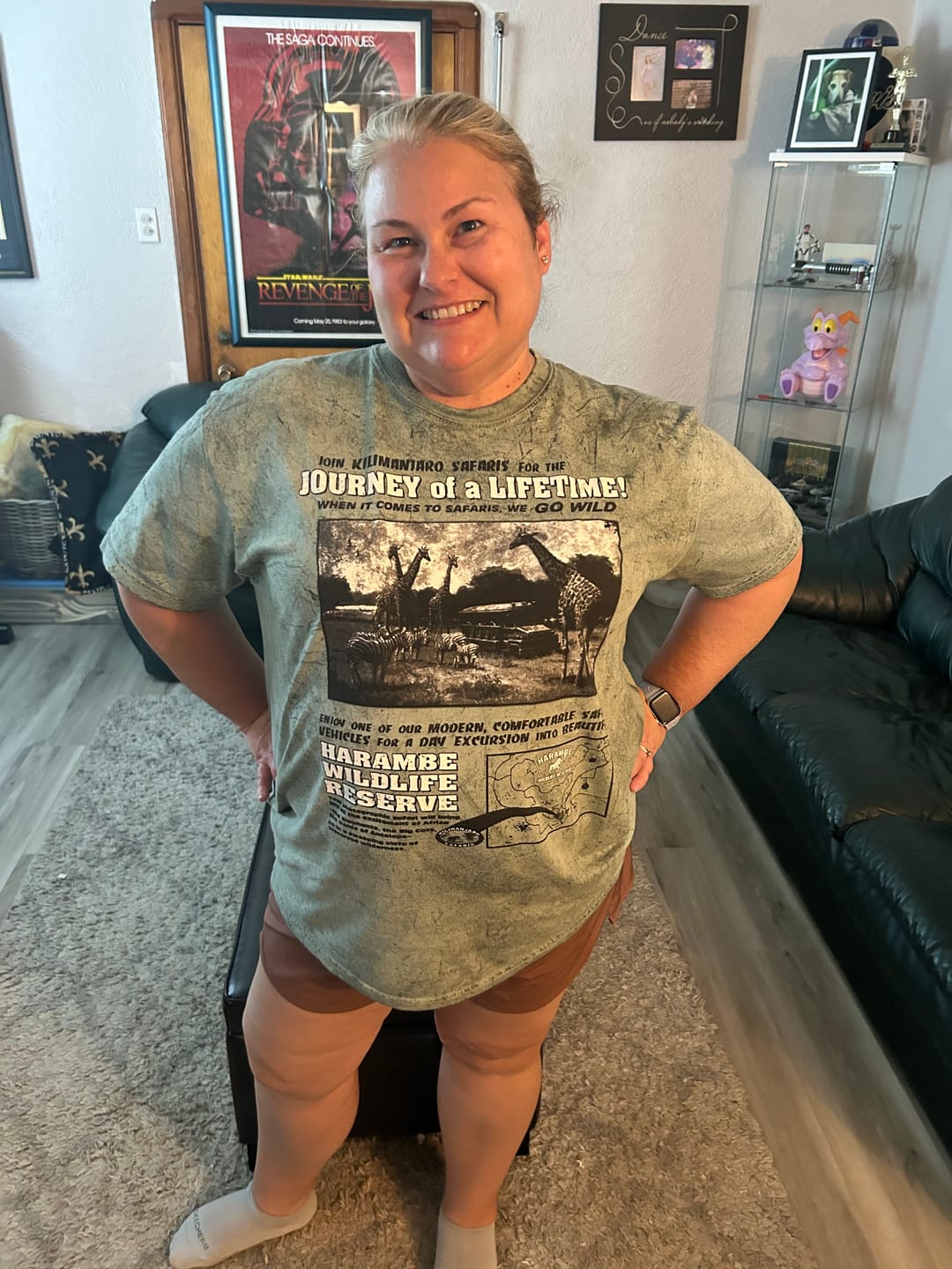 Customer photo review of Kilimanjaro Safari Shirt
