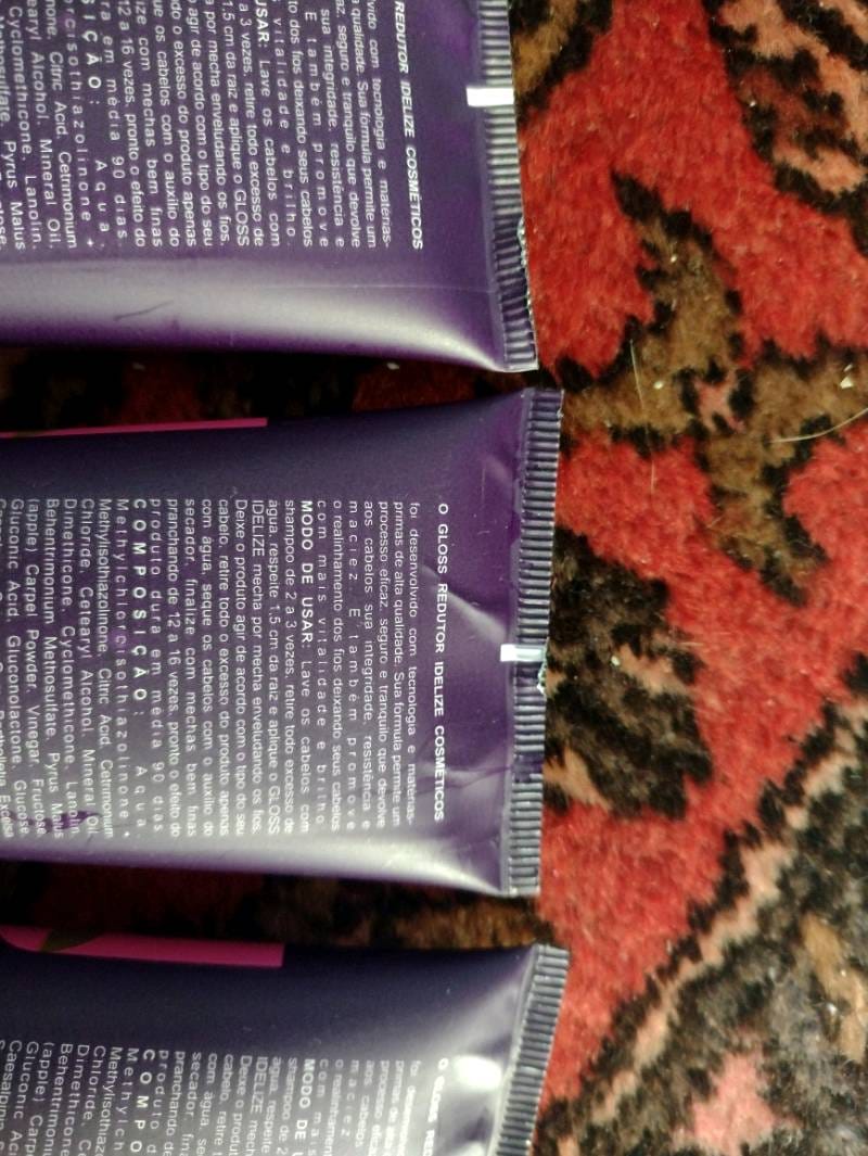 Customer photo review of 2 Alinhamento Fácil Idelize + Mascara de Tratamento 300g