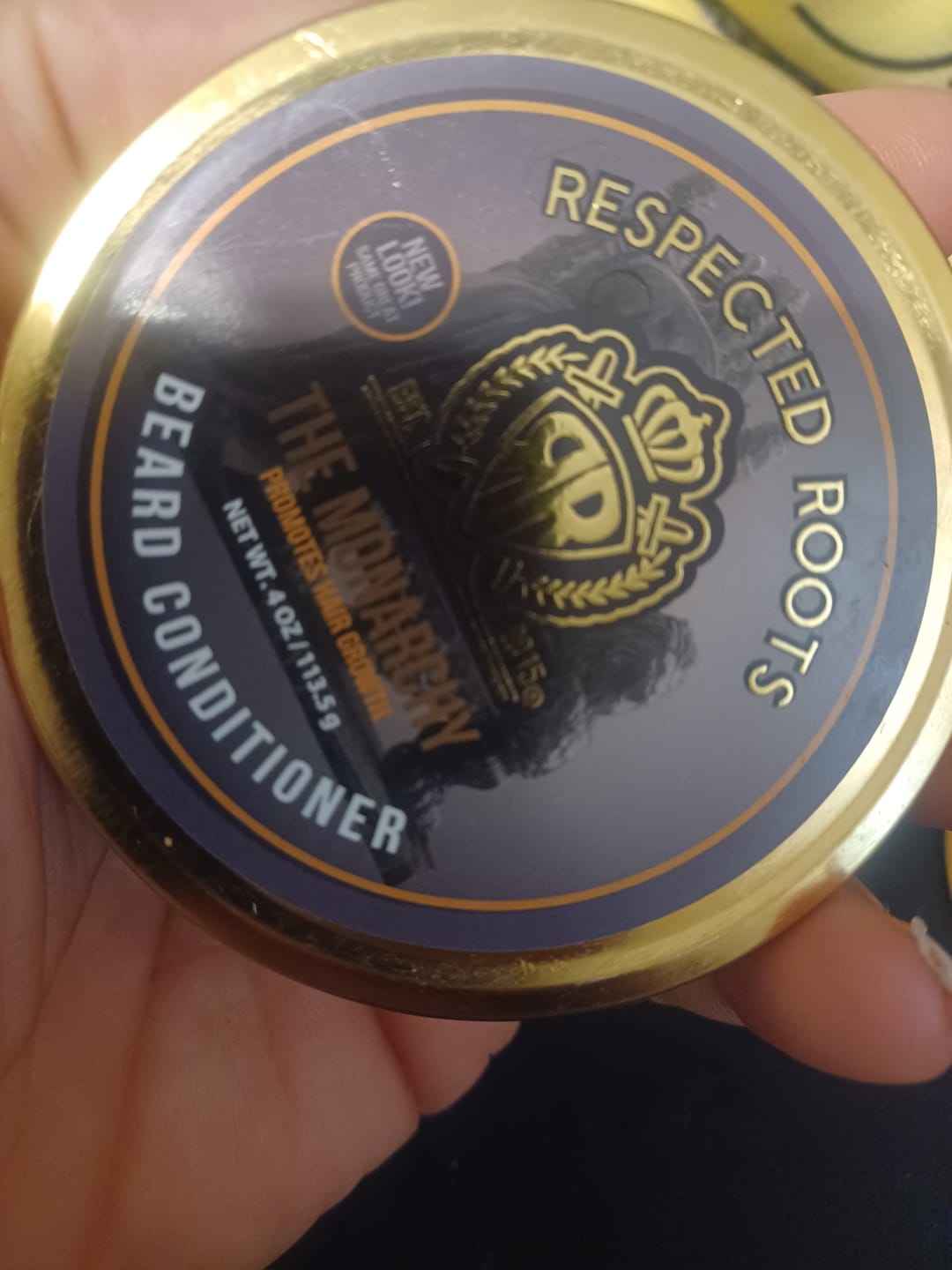 Customer photo review of NEW! - The Monarchy Scent Beard Conditioner (4 oz.)