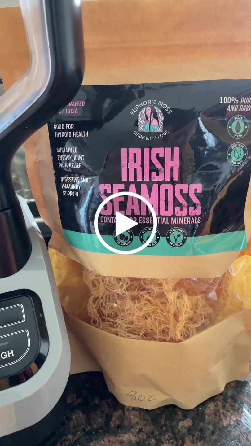 Customer video review of St Lucia Wildcrafted Sea moss