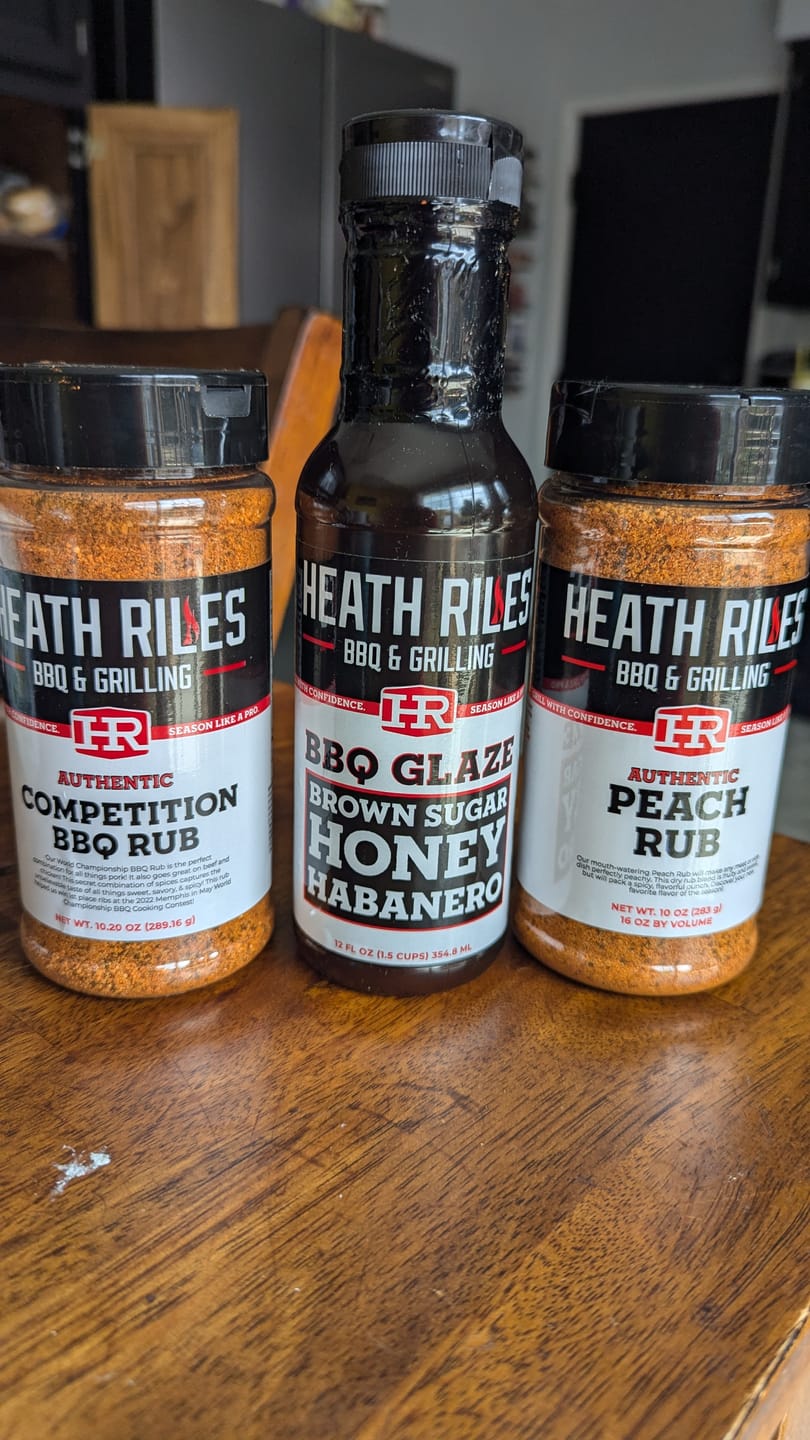 Customer photo review of Brown Sugar Honey Habanero BBQ Glaze