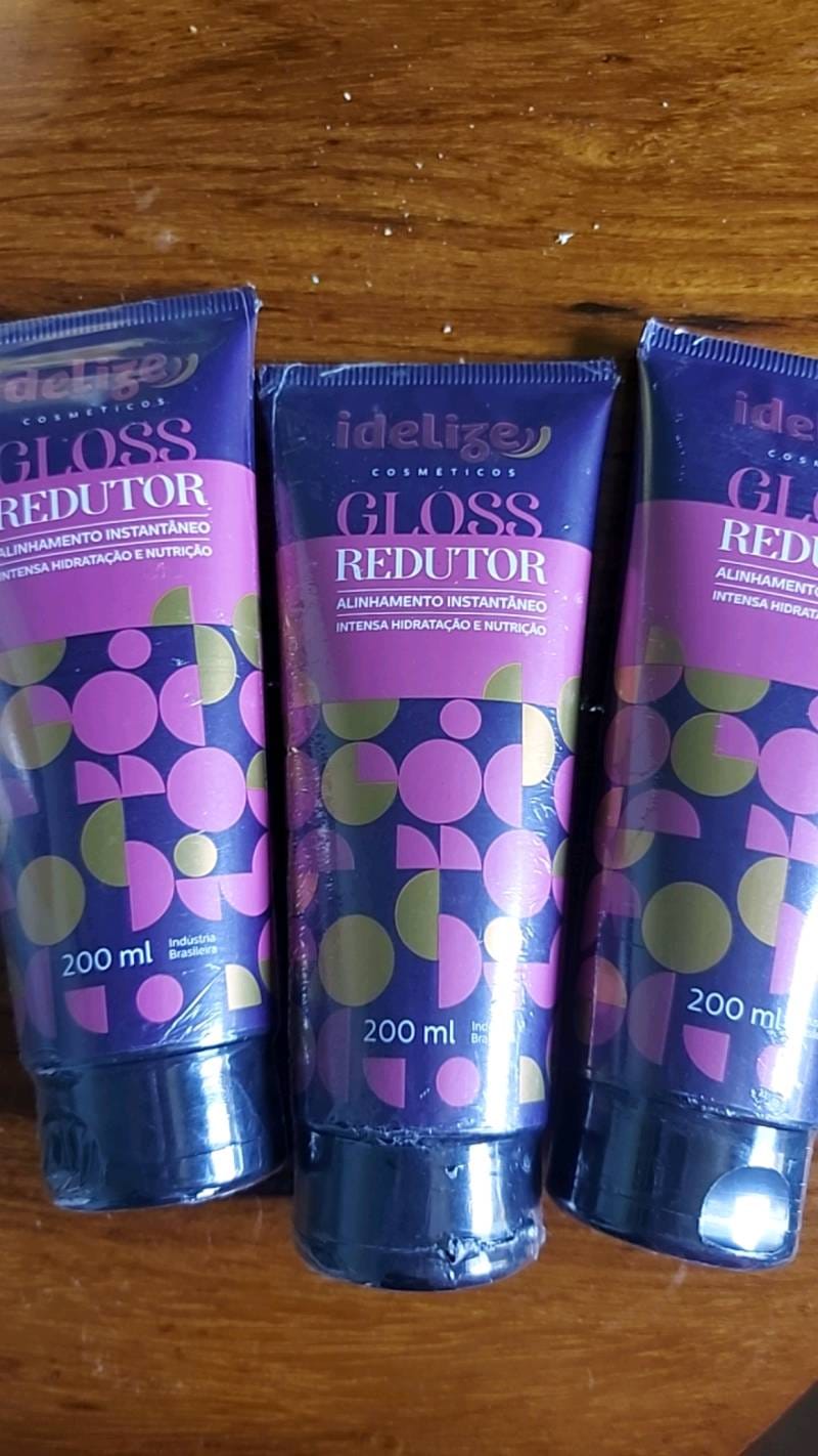 Customer photo review of 2 Alinhamento Fácil Idelize + Mascara de Tratamento 300g