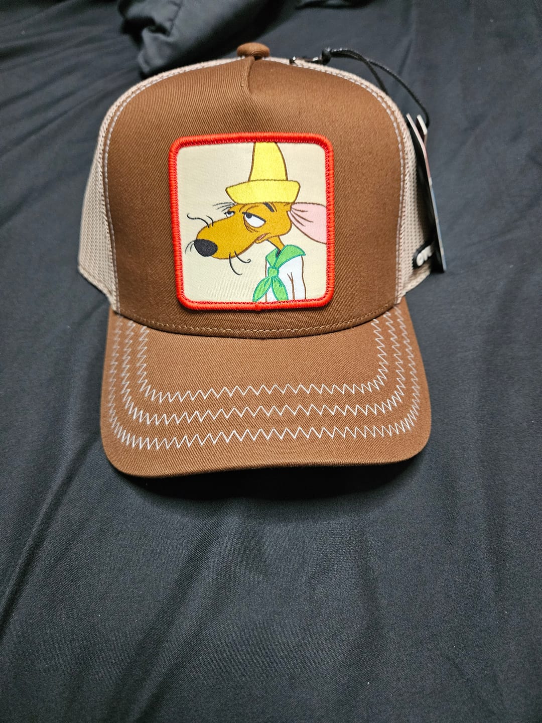 Customer photo review of OVERLORD X Looney Tunes: Slowpoke Rodriguez Trucker Cap
