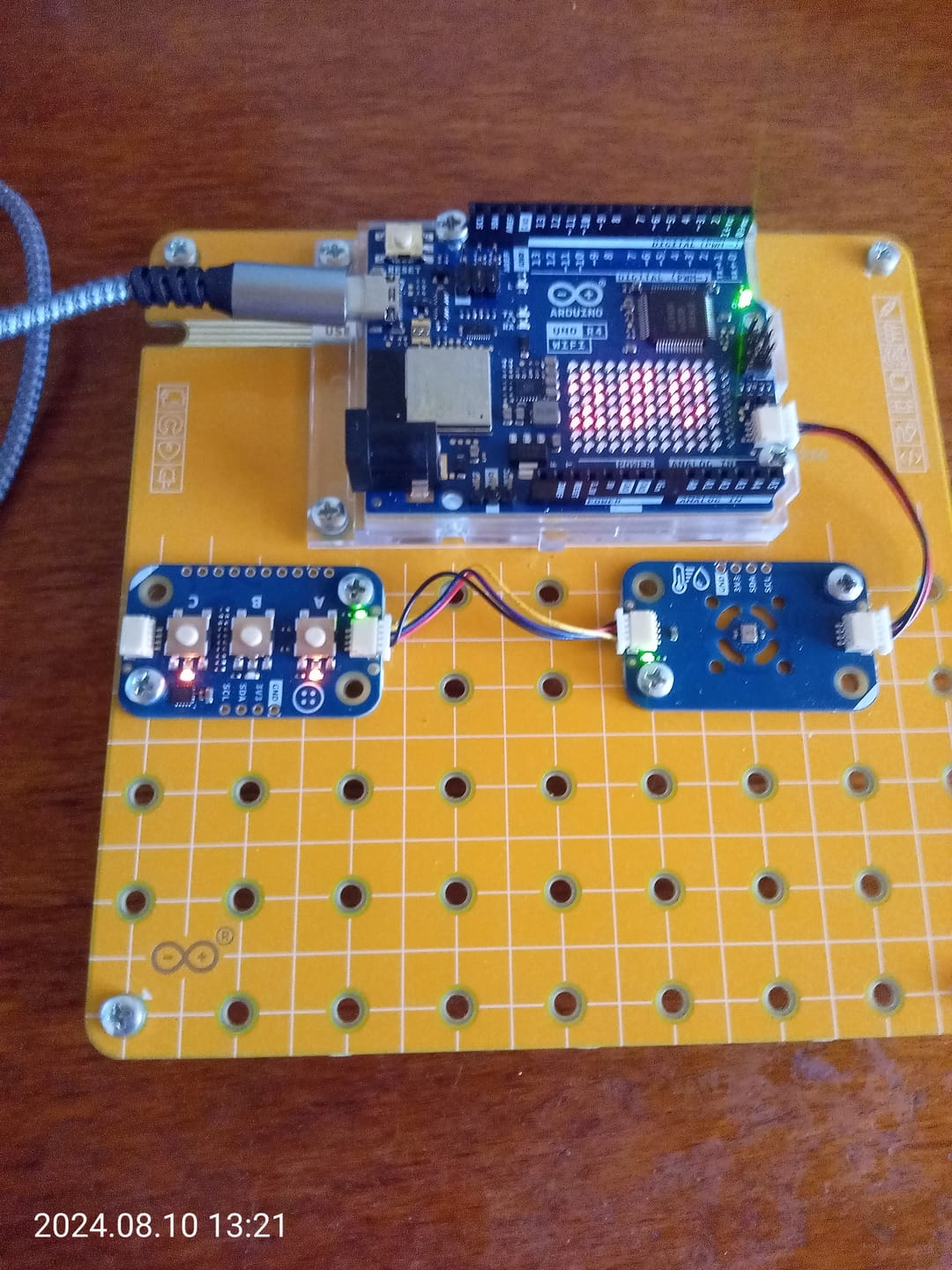 Customer photo review of Arduino Plug and Make Kit
