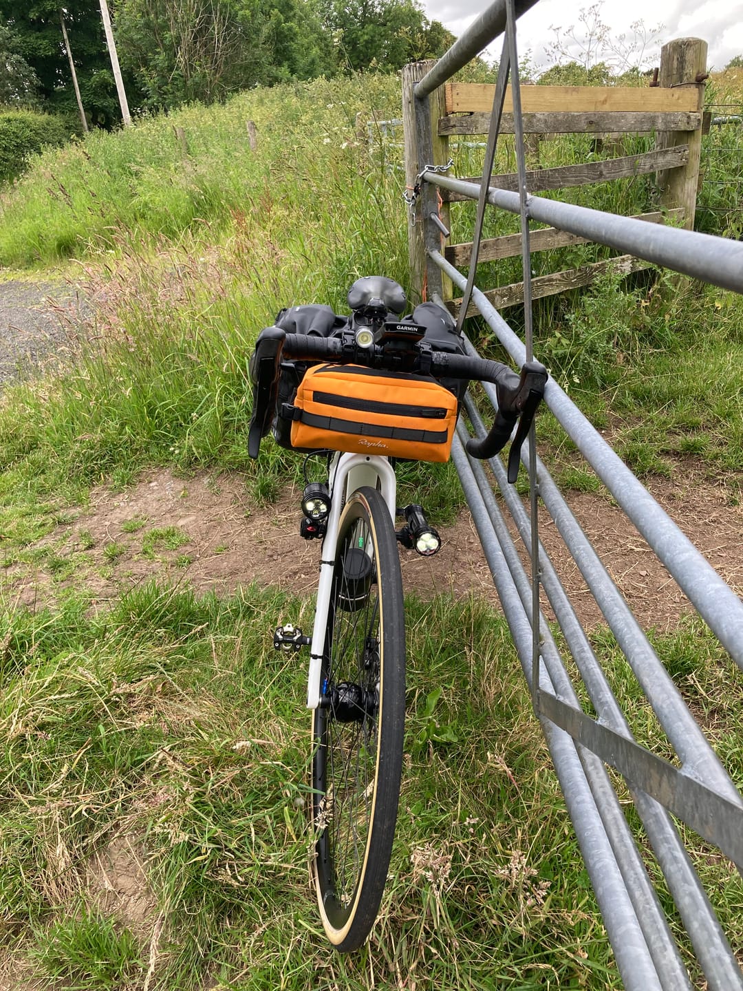 Customer photo review of Handlebar Bracket Set 35.0mm - 31.8mm
