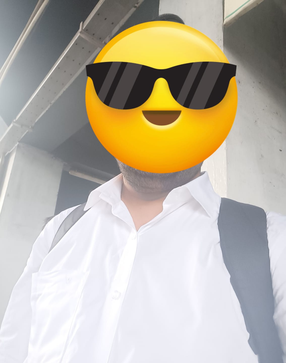 Customer photo review of Snow Field - 100% Cotton Formal White Shirts Pack Of 2 Combo For Men | Uathayam