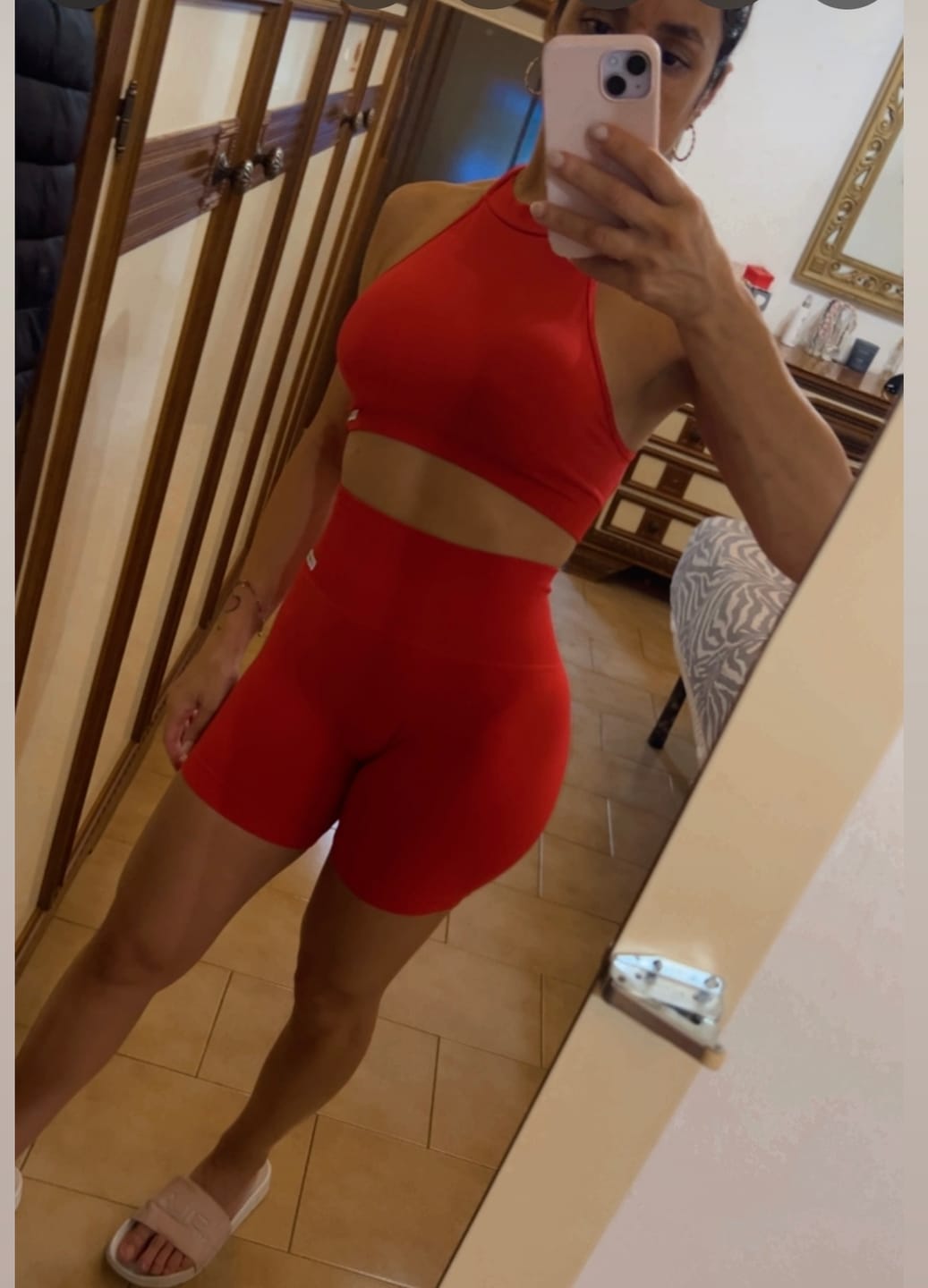 Customer photo review of Top Olimpia Rosso Lampone