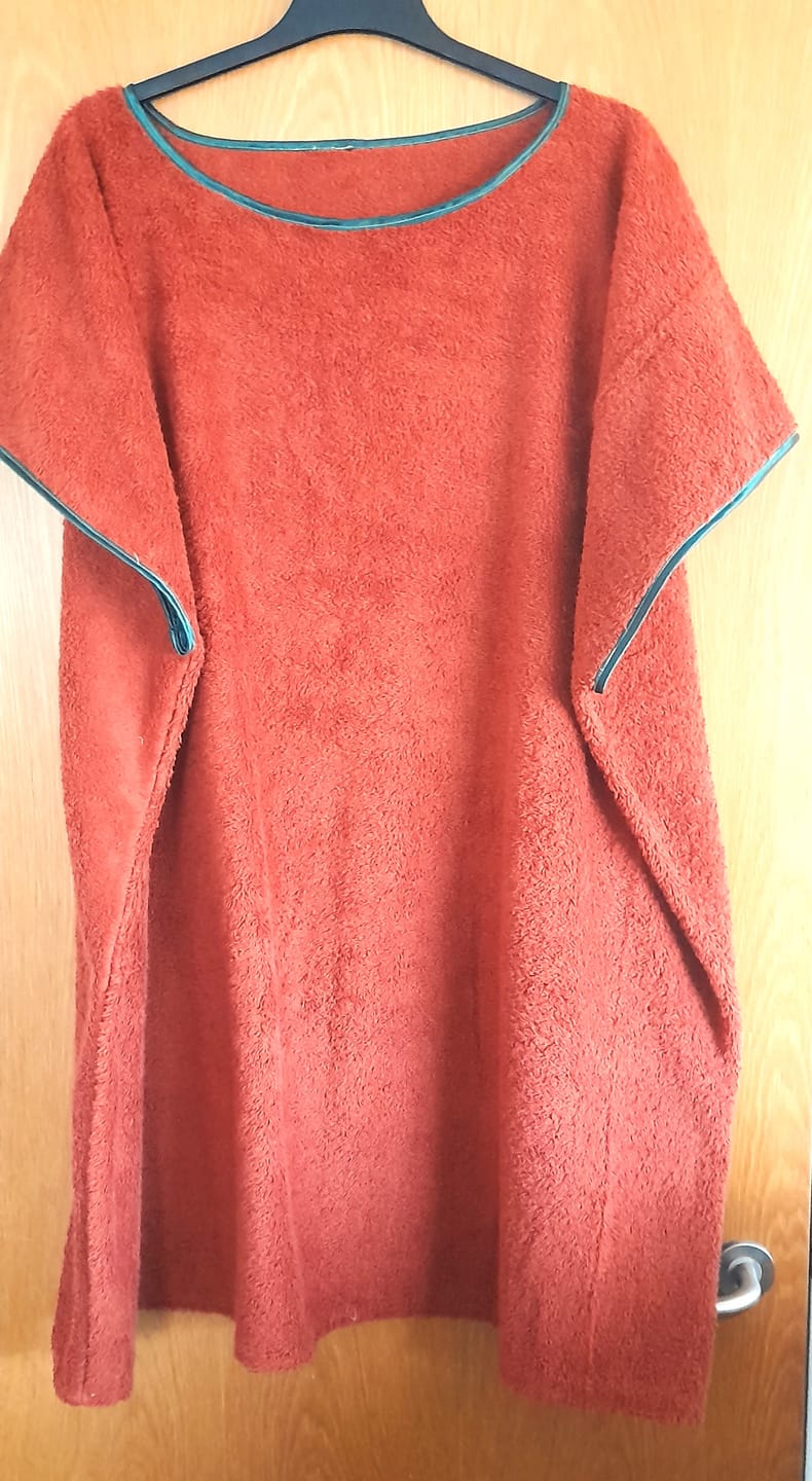 Customer photo review of Cotton Towelling Fabric