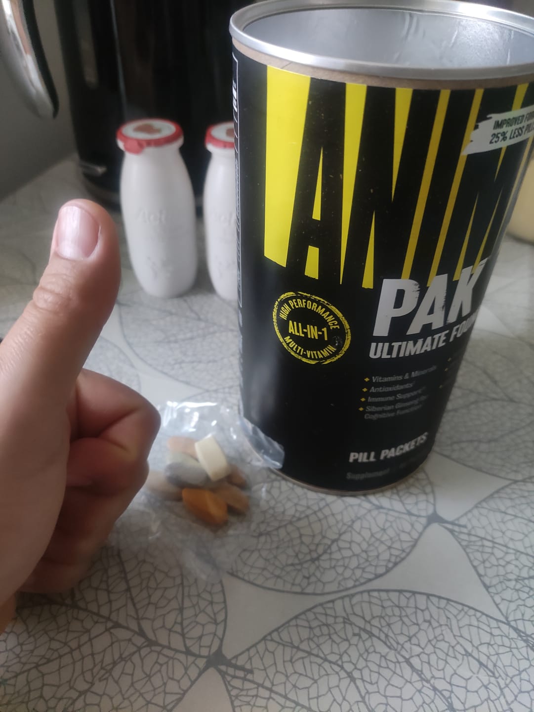Customer photo review of Animal Pak (44 porcijas)